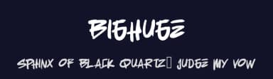 Bighuge by selawetype — Script Handwritten Font — thumbnail 2