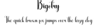Bigotry by Andi Moz — Script Handwritten Font — thumbnail 1