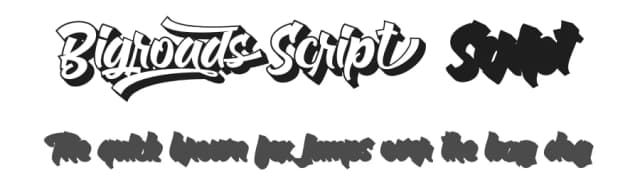 Bigroads Script by Figuree Studio — Script Handwritten Font