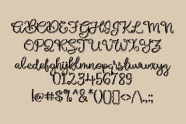 Bigshot Jitter Font by Illustration Ink — Script Handwritten Font — thumbnail 4