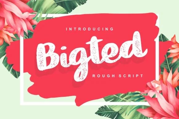 Bigted Font by Vunira — Script Handwritten Font