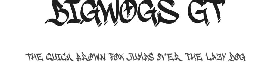 Bigwogs GT by Typetasty — Script Handwritten Font
