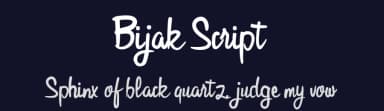 Bijak Script by Khurasan — Script Handwritten Font — thumbnail 2