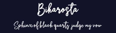 Bikarosta by Maulana Creative — Script Handwritten Font — thumbnail 2