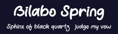 Bilabo Spring by Yoga Letter — Script Handwritten Font — thumbnail 2