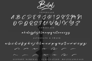 Bilal Font by Arendxstudio — Script Handwritten Font — thumbnail 8