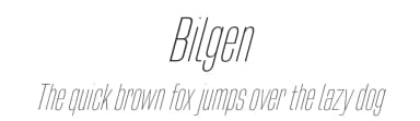 Bilgen by Bykineks — Sans Serif Font — thumbnail 1
