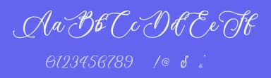Billion Calligraphy by Typhoon Type - Suthi Srisopha — Script Handwritten Font — thumbnail 3