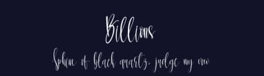 Billions by Scratchones — Script Handwritten Font — thumbnail 2