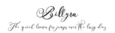 Billyra by Noftanti Studio — Script Handwritten Font — thumbnail 1