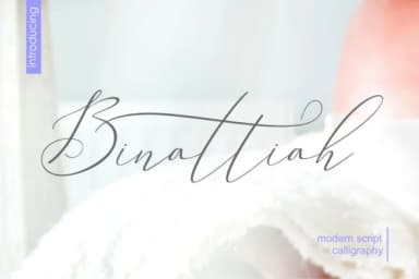 Binattiah Font by Sulthan Studio — Script Handwritten Font — thumbnail 1
