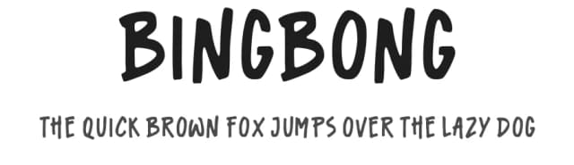 Bingbong by Letteralle Studios — Script Handwritten Font