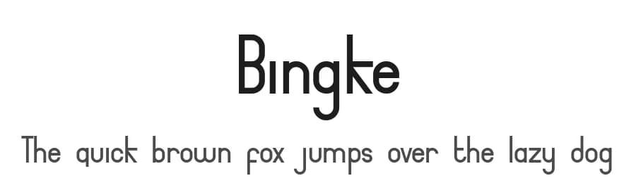 Bingke by Nariswari Creative — Sans Serif Font