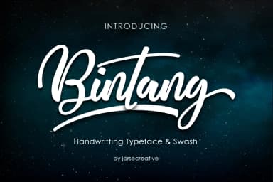 Bintang Font by Jorse Creative — Script Handwritten Font — thumbnail 1