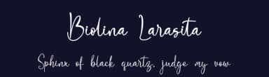 Biolina Larasita by Letterafa Studio — Script Handwritten Font — thumbnail 2