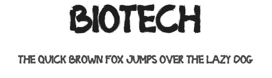 Biotech by Arendx Studio — Script Handwritten Font