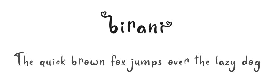 Birani by Attype Studio — Script Handwritten Font — preview 1