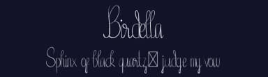 Birdella by Edric Studio — Script Handwritten Font — thumbnail 2