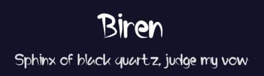 Biren by Graphicfresh — Script Handwritten Font — thumbnail 2