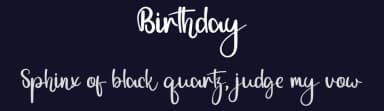 Birthday by Inermedia Studio — Script Handwritten Font — thumbnail 2