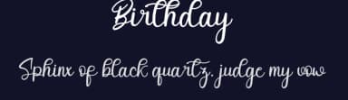 Birthday by FreshtypeINK — Script Handwritten Font — thumbnail 2
