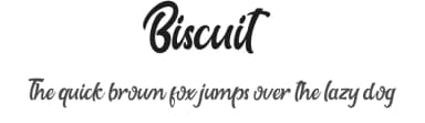 Biscuit by Haksen Studio — Script Handwritten Font — thumbnail 1