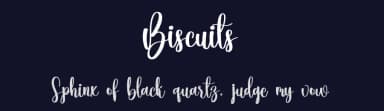 Biscuits by FreshtypeINK — Script Handwritten Font — thumbnail 2