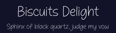 Biscuits Delight by Balpirick Studio — Script Handwritten Font — thumbnail 2