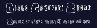 Bisho Graffiti Stone by Bisho — Script Handwritten Font — thumbnail 2