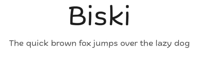 Biski by Jipatype — Script Handwritten Font