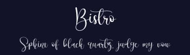 Bistro by Erik Studio — Script Handwritten Font — thumbnail 2