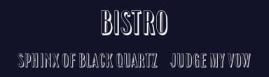Bistro by Vladimir Nikolic — Sans Serif Font — thumbnail 2