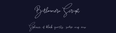 Bitlamero Script by ijem — Script Handwritten Font — thumbnail 2