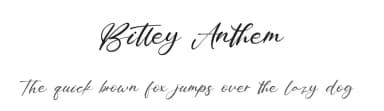 Bitley Anthem by StringLabs Creative Studio — Script Handwritten Font — thumbnail 1