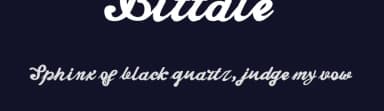 Bittale by Doni Dorra — Script Handwritten Font — thumbnail 2
