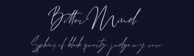 Bitter Mind by Thirtypath — Script Handwritten Font — thumbnail 2