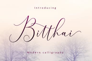 Bitthai Font by Amarlettering — Script Handwritten Font — thumbnail 2