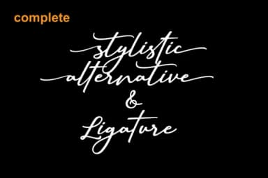 Black Clover Duo Font by Beautypes — Script Handwritten Font — thumbnail 7