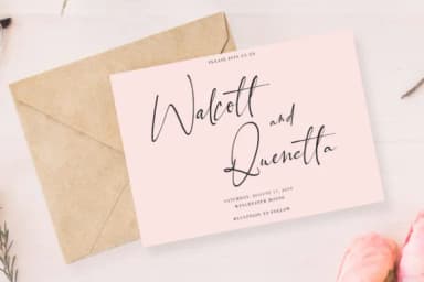 Black Pink Family Font by thomasaradea — Script Handwritten Font — thumbnail 2