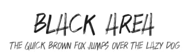 Black Area by Letterara — Script Handwritten Font — thumbnail 1