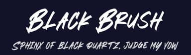 Black Brush by Letterena Studios — Script Handwritten Font — thumbnail 2