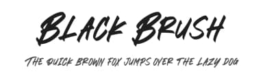 Black Brush by Letterena Studios — Script Handwritten Font — thumbnail 1