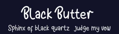 Black Butter by Sronstudio — Script Handwritten Font — thumbnail 2