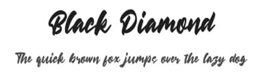 Black Diamond by Creatype Studio — Script Handwritten Font — thumbnail 1