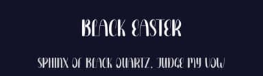 Black Easter by Andi Moz — Script Handwritten Font — thumbnail 2