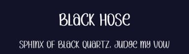 Black Hose by Harlek Studio — Script Handwritten Font — thumbnail 2
