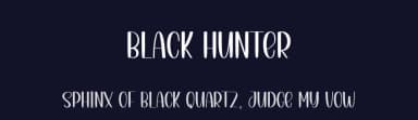 Black Hunter by Scratchones — Script Handwritten Font — thumbnail 2
