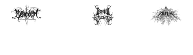 Black Metal G by Gersan Borge A — Dingbats Font