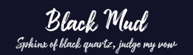 Black Mud by Akbartype — Script Handwritten Font — thumbnail 2