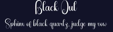 Black Out by Andi Moz — Script Handwritten Font — thumbnail 2
